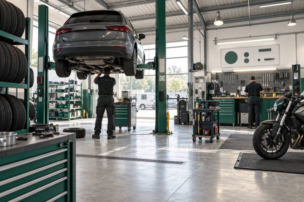 Illustration éditoriale du sujet : Garage Carter Cash à Saint-Priest (69800) : Votre expert automobile de confiance