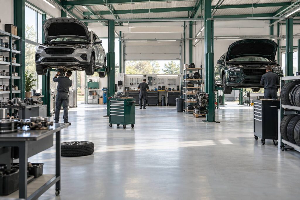 Illustration éditoriale du sujet : Garage Pièces Auto Service Pas à Beauvais (60000) : Votre partenaire automobile de confiance