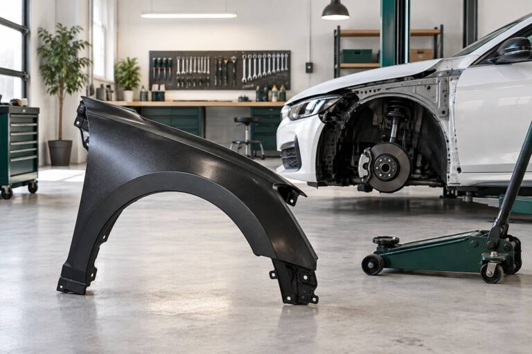 Pare-boue automobile : fonctions essentielles, remplacement et tarifs à prévoir
